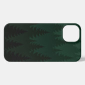 Green Forest Trees Phone Case – Nature-Inspired  iPhone Hoesje (Achterkant horizontaal)