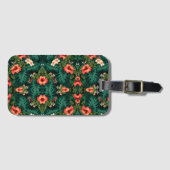 Green Forest Tropical Bagagelabel (Voorkant (horizontaal))