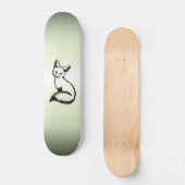 Green Fox Skateboard (Voorkant)