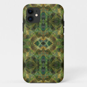 Green Fractal iPhone 5 Custom Hoesje-Mate ID 11 Hoesje