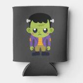 Green Frankenstein Monster Halloween Blikjeskoeler (Voorkant)