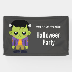 Green Frankenstein Monster Halloween Spandoek