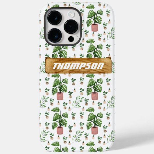Green fresh Plant Lovers Case-Mate iPhone Case (Achterkant)