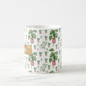 Green fresh Plant Lovers Magische Mok (Center)