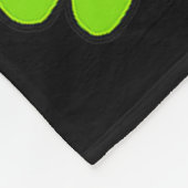 Green Frog Fleece Blanket (Hoek)