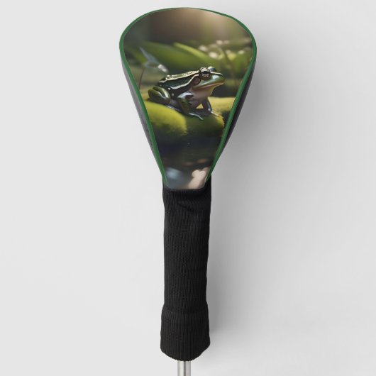 Green Frog Forest Life, Golfheadcover (Voorkant)