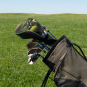 Green Frog Forest Life, Golfheadcover (Insitu)
