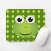 Green Frog Mousepad Muismat (Met muis)