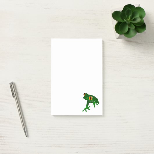 Green Frog Post-It Notes (Kantoor)