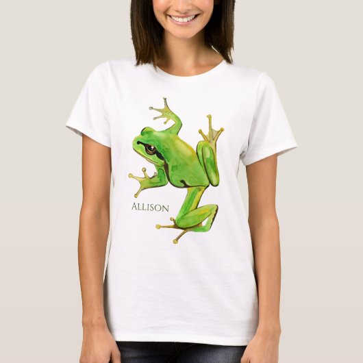 Green Frog T-Shirt (Voorkant)