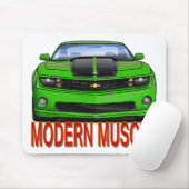 GREEN_FRONT_CAMARO.png Muismat (Met muis)