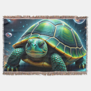Green Galactic Zee Turtle Deken