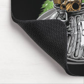 Green Garbage Monster  Muismat (Hoek)