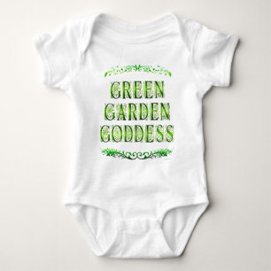 Green Garden Goddess Gezegde Romper