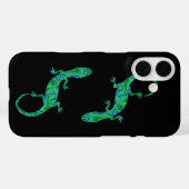 Green Gecko Case-Mate iPhone Case (Achterkant (horizontaal))