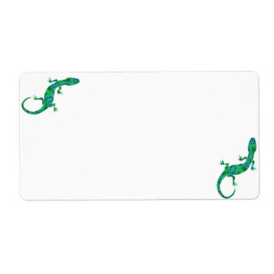 Green Gecko Etiket