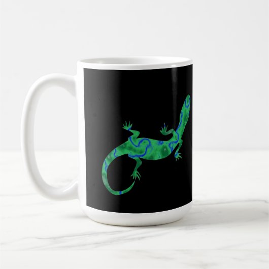 Green Gecko Koffiemok (Links)