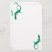 Green Gecko Magnetic Briefpapier (Voorkant / Achterkant)