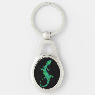 Green Gecko Sleutelhanger