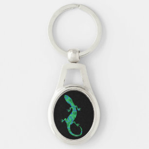 Green Gecko Sleutelhanger