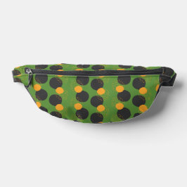 Green Geometric Fanny Pack Heuptasje