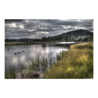 Green Ghost Foto Afdruk