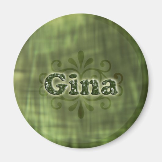 Green Gina Magneet (Voorkant)