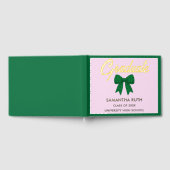 Green Gingham Bow Graduation Party (Complet)