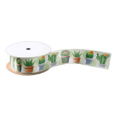 Green Gingham Cactus Pattern Lint (Spoel)