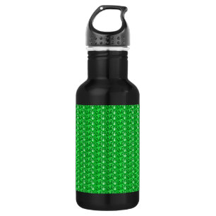 Green Glitter Waterfles