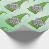 Green Gnome Cadeaupapier (Hoek)