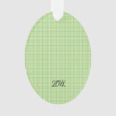 Green Gnome Checker NOM Année Fun de Noël (devant)