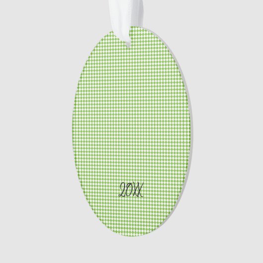 Green Gnome Checker NOM Année Fun de Noël (devant)