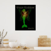 Green Goddess Absinthe Poster (Keuken)