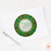 Green Goddess Mode Retail Product Sticker (Envelop)