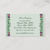 Green Goddess Upright Crescent Visitekaartje (Achterkant)