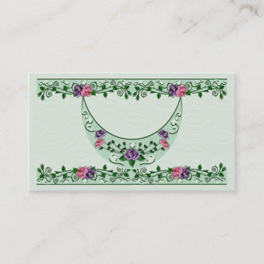 Green Goddess Upright Crescent Visitekaartje (Voorkant)