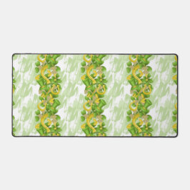 GREEN & GOLD IRISH SHAMROCKS HATS HORSESHOES BUREAUMAT