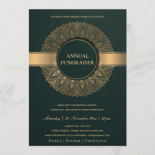 GREEN GOLD  MANDALA CORPORATE PARTY EVAL KAART