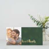 Green Gold Mariage Photo Love & Merci Merci (Debout devant)