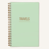 Green & Gold Travel Journal (Recto)