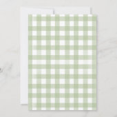 Green Goldendoodle Golden Year First Birthday Kaart (Achterkant)