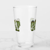 Green Golf Afbeelding Logo, Glas (Links)