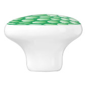 Green Golf Ball Design Keramische Knop (Zijkant)