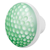 Green Golf Ball Design Keramische Knop (Rechts)