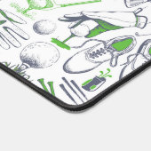 Green Golf Icons Motif (Coin)