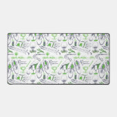 Green Golf Icons Motif (Recto)