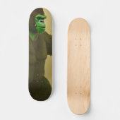 Green Gorilla Skateboard (Voorkant)