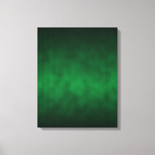 Green Gothic Ombre Background Art Canvas Afdruk