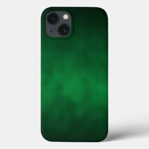 Green Gothic Ombre Background Art iPhone 13 Hoesje